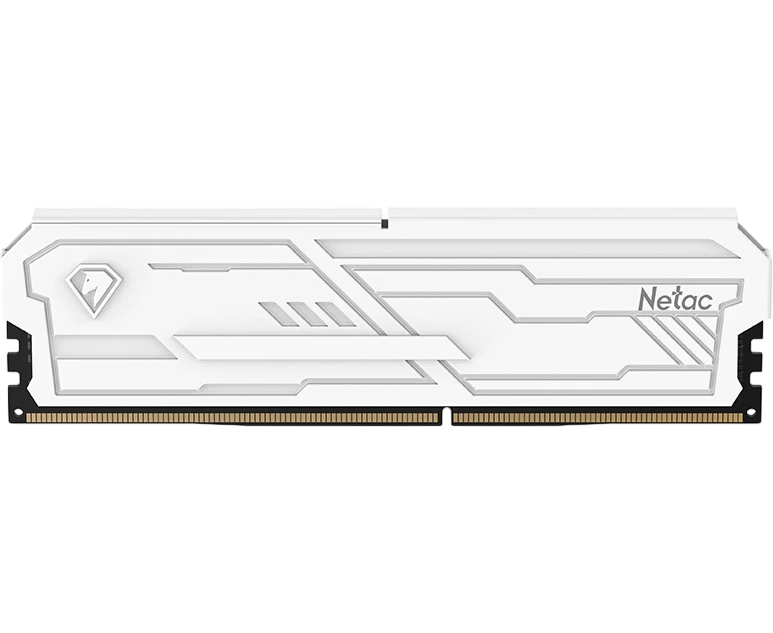 ОЗУ Netac Shadow III White 16 GB (NTSHD5 P56 SP-16 W) 5600 МГц DDR5 CL46 DIMM XMP 3.0 AMD EXPO