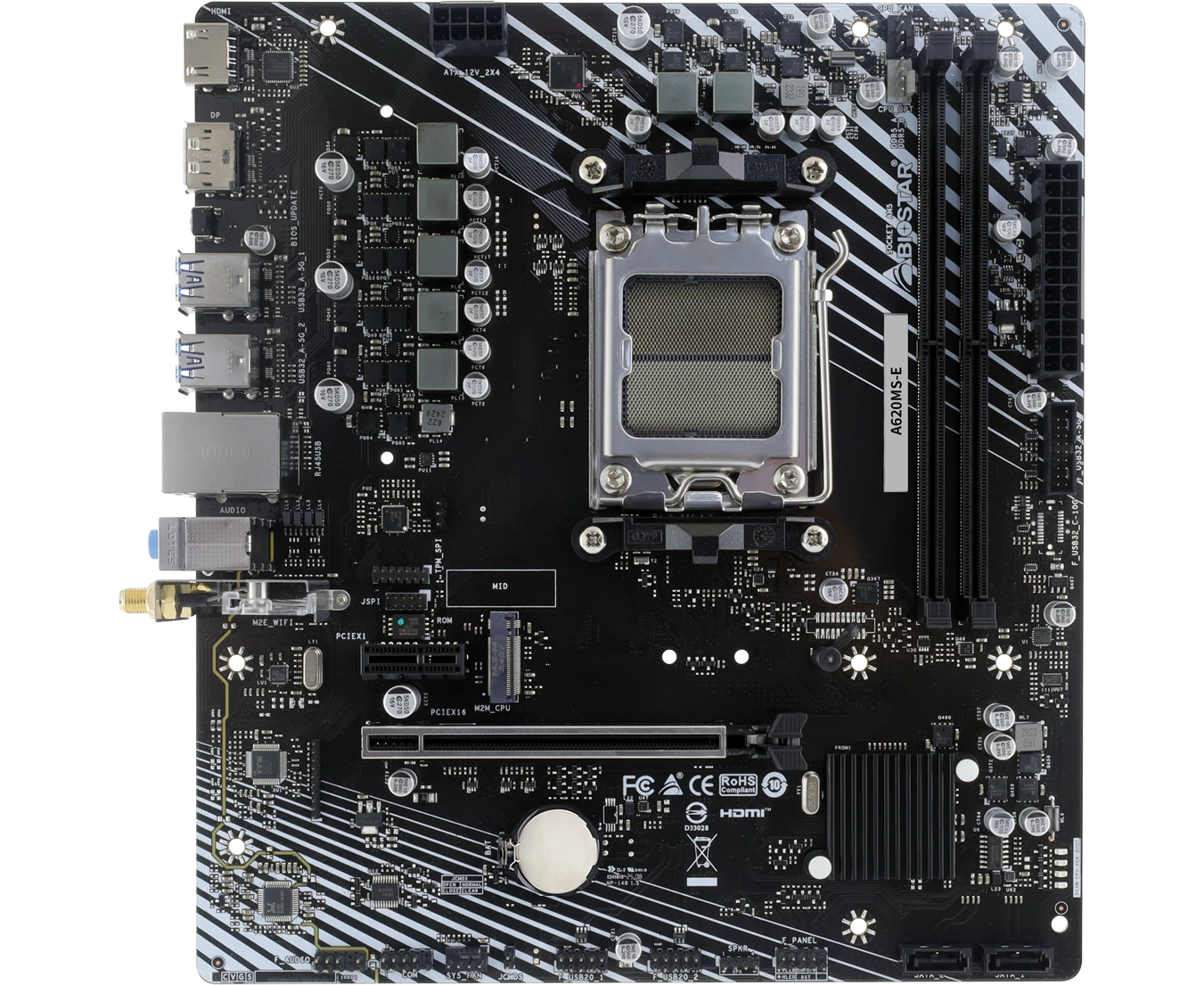 Материнская плата Biostar A620 MS-E