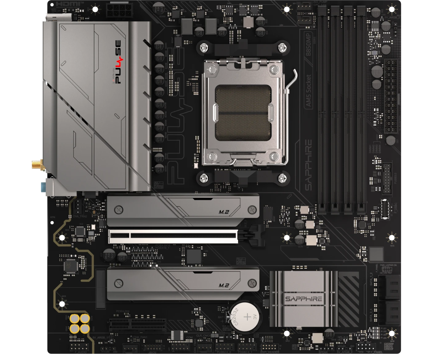 Материнская плата Sapphire Pulse B850 M Wifi (52123-04-40 G)