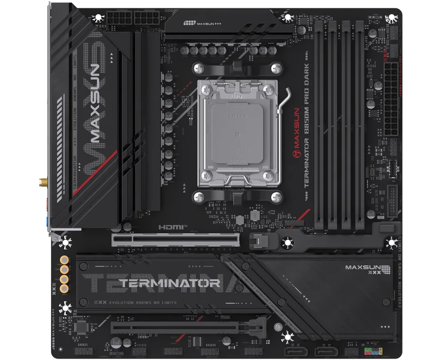 Материнская плата MAXSUN MS-Terminator B850 M Pro Dark Wifi