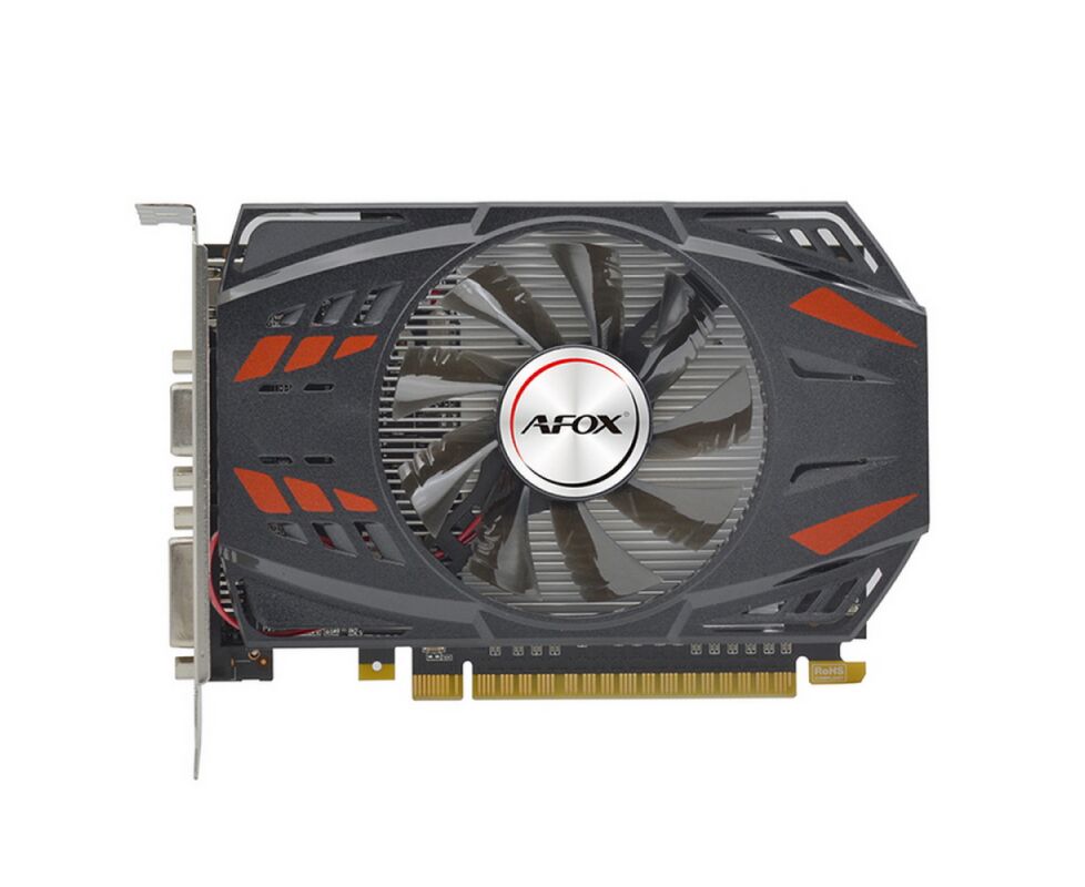 Видеокарта Afox GT740 (AF740-2048 D5 H3-V2) 2 GB GDDR5 128-bit DVI HDMI VGA ATX 1 Fan RTL