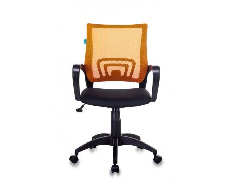 Кресло Бюрократ CH-695 N/OR/TW-11 спинка сетка оранжевый TW-38-3 сиденье черный TW-11