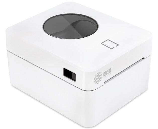 Термопринтер Cactus CS-TP-D410 U-W 203dpi 160мм/с/USB для печ. этик. белый