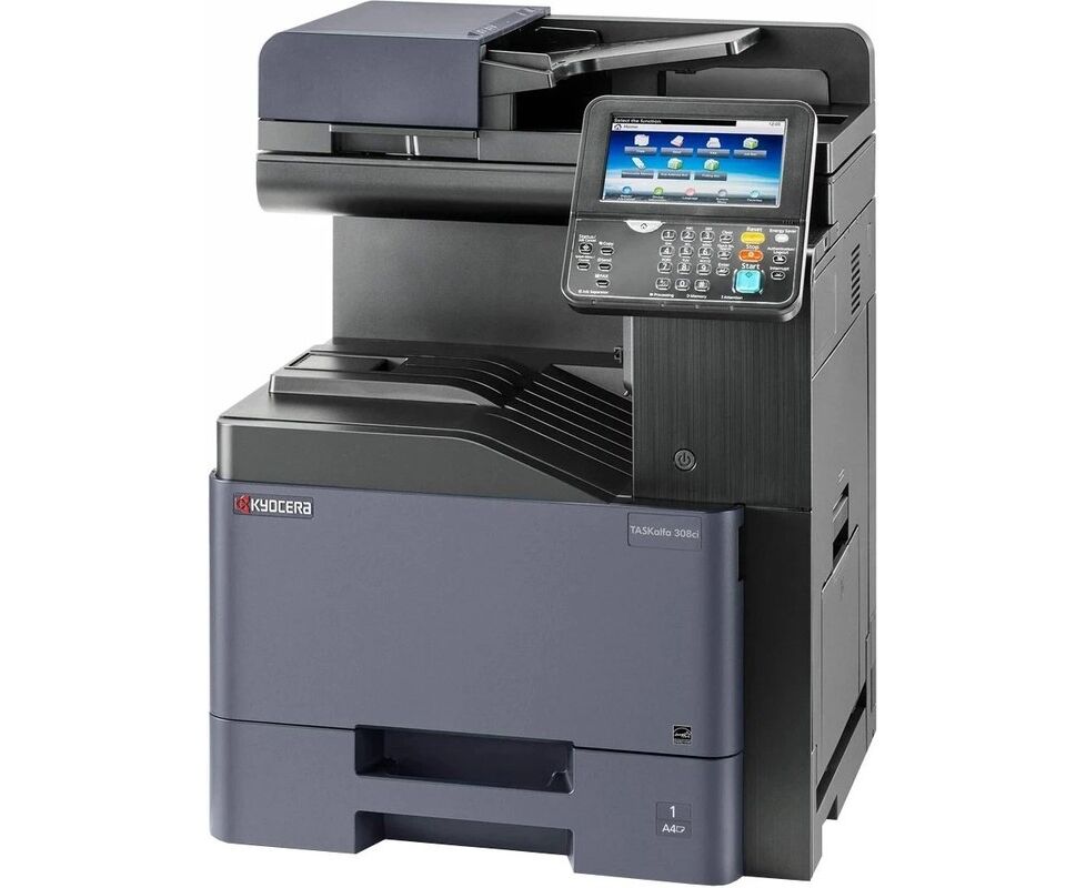 МФУ лазерный Kyocera TAS Kalfa 308ci (1102 WL3 NL0) A4 Duplex Net темно-серый
