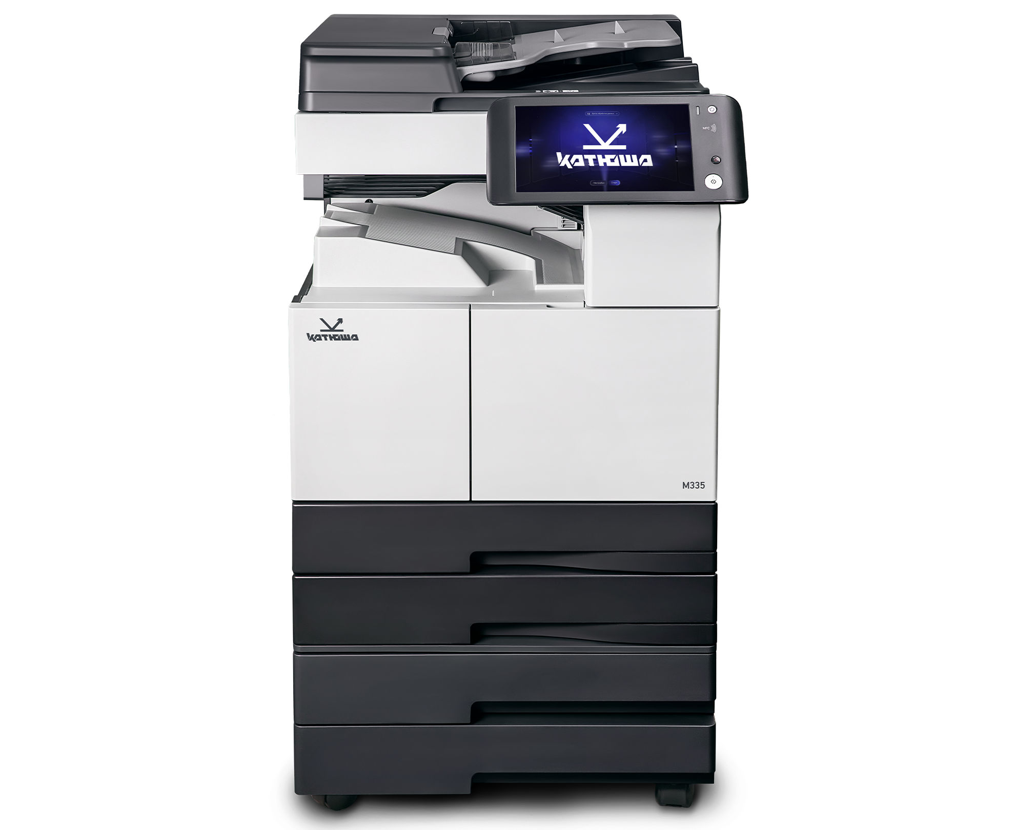 МФУ Катюша M335-pp А3, 35стр/мин Ч/Б А4, 1200dpi, 1,2 ГГц, 2 ГБ, USB, 10.1" панель, Wi-Fi (опция)