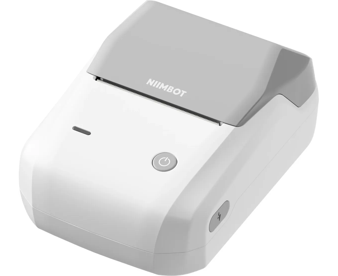 Термопринтер Niimbot B1 (1746887) 203dpi 50мм/с/USB/BT для печ.этик. серебристый