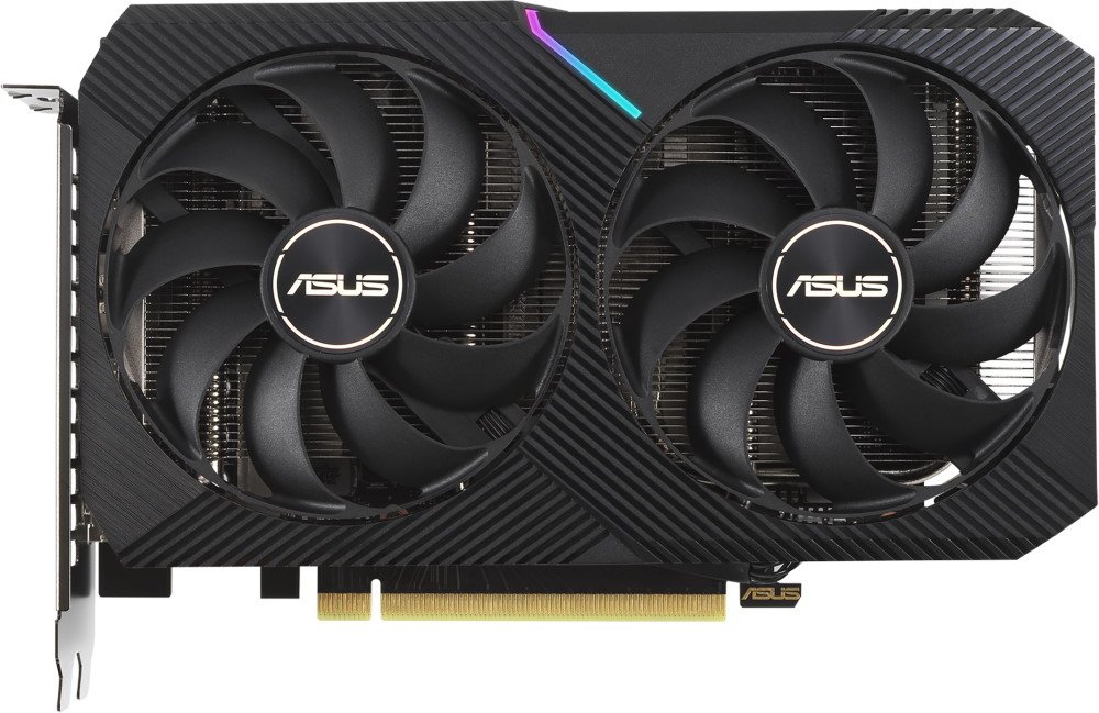Видеокарта Asus GeForce RTX 3060 DUAL-RTX3060-O12G-V2 192 GDDR6 1837/15000/HDMIx1/DPx3/HDCP Ret