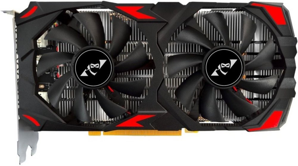 Видеокарта Ninja (Sinotex) RX580 4GB AFRX58045F GDDR5 256-bit HDMI DPx2 2Fan RTL