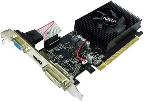 Видеокарта Ninja (Sinotex) GT240 1GB (NK24NP013F) GDDR3 128bit VGA DVI HDMI 1Fan RTL
