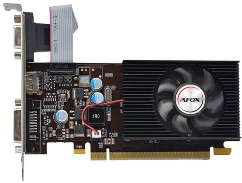 Видеокарта AFOX GeForce G210 AF210-512D3L3-V2 0.5GB GDDR3 64bit VGA DVI HDMI RTL