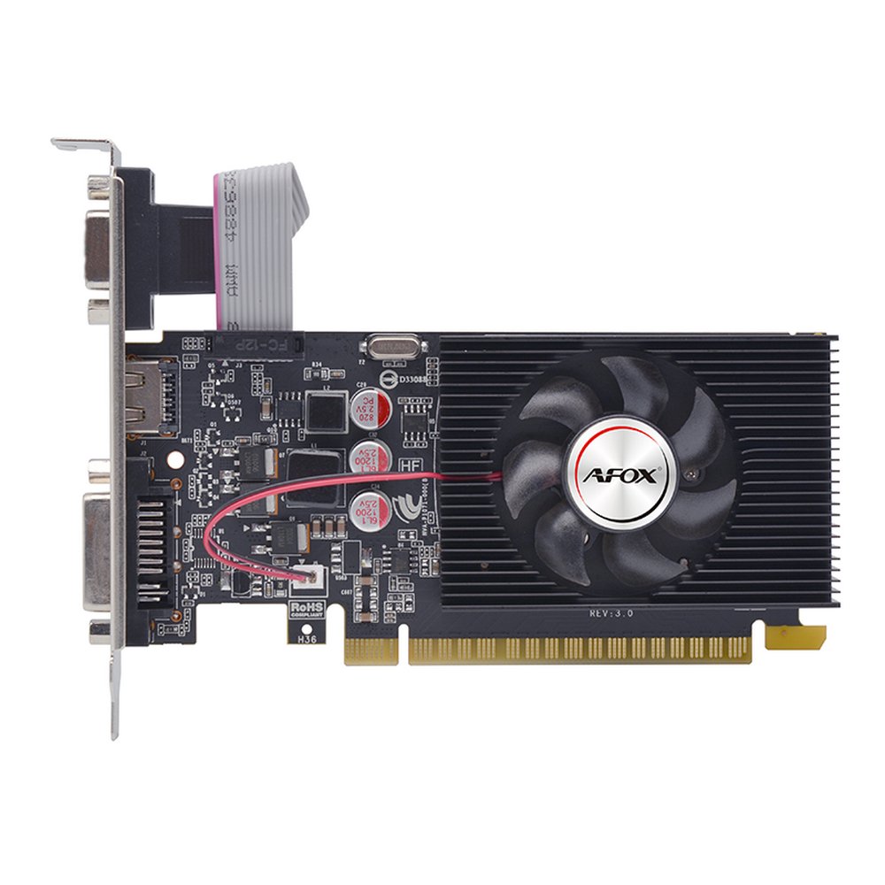 Видеокарта Afox GT420 2GB (AF420-2048D3L2) GDDR3 128bit VGA DVI HDMI 1Fan LP RTL