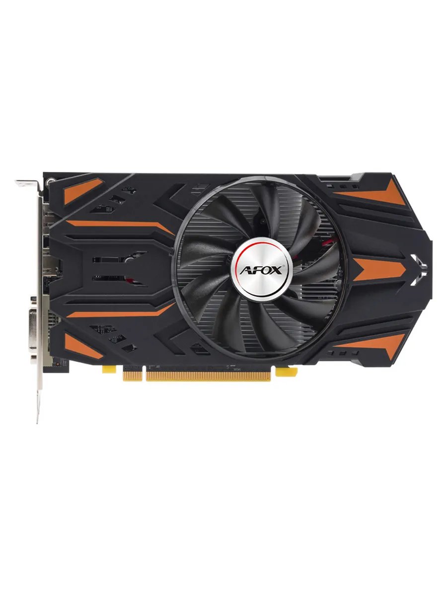 Видеокарта Afox RX560 4GB (AFRX560-4096D5H7-V2) GDDR5 128bit DVI DP HDMI 1Fan RTL