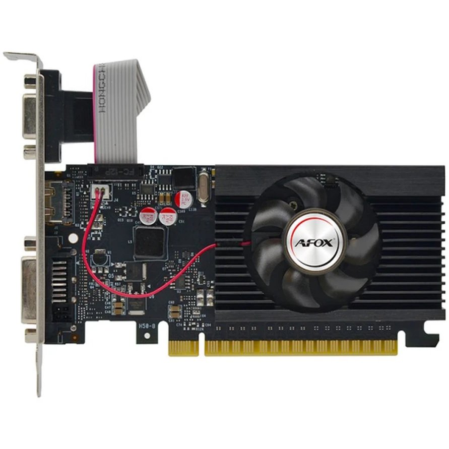 Видеокарта Afox GT710 4GB (AF710-4096D3L5-V3) DDR3 64bit VGA DVI HDMI 1Fan LP RTL