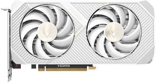 Видеокарта ZOTAC Gaming GeForce RTX 5070 Twin Edge OC White Edition 12Gb (ZT-B50700Q-10P) DDR7 192 bit 2165 /2542 MHz 3*DP/HDMI 2*Fan RTL