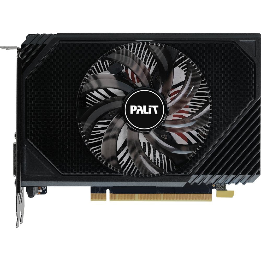 Видеокарта Palit RTX3050 Stormx OC (NE63050S18JE-1070F/1072F) Nvidia GeForce RTX 3050 PCI-E 4.0 6Gb 96bit GDDR6 1042/14000 DVIx1 HDMIx1 DPx1 HDCP Ret