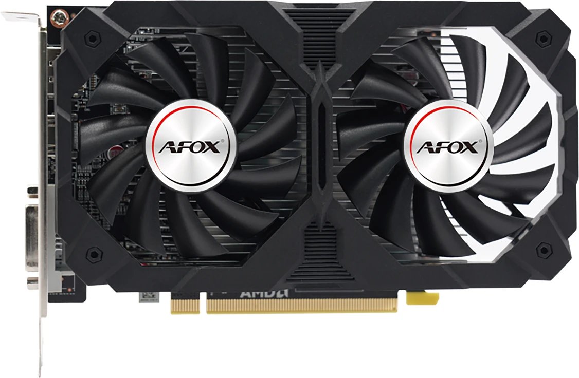 Видеокарта Afox RX550 2GB (AFRX550-2048D5H2-V4) GDDR5 128bit DVI DP HDMI 2Fan RTL