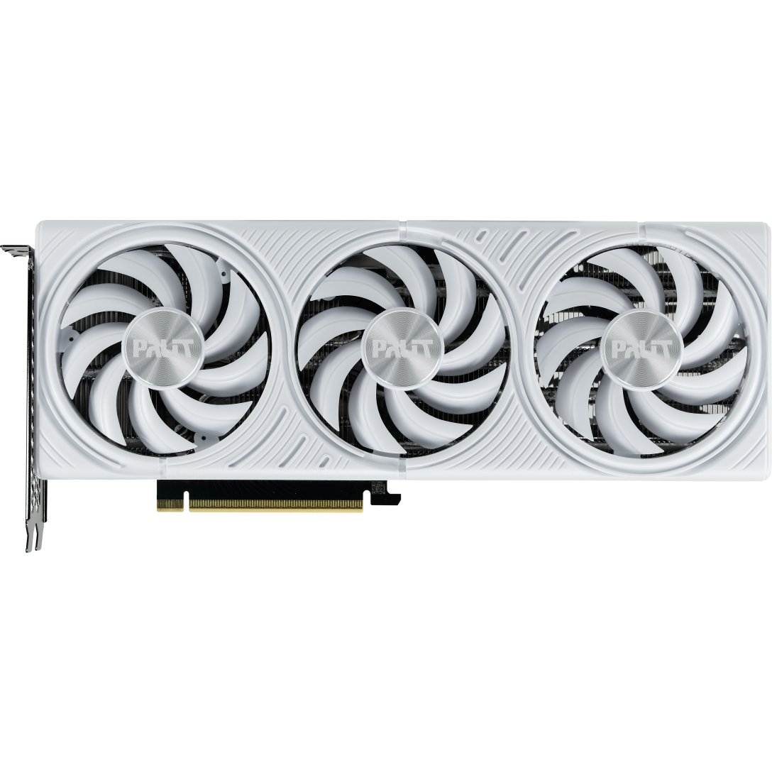 Видеокарта PALIT RTX5070 White OC 12GB (NE75070U19K9-GB2050W) GDDR7 192bit 3-DP HDMI