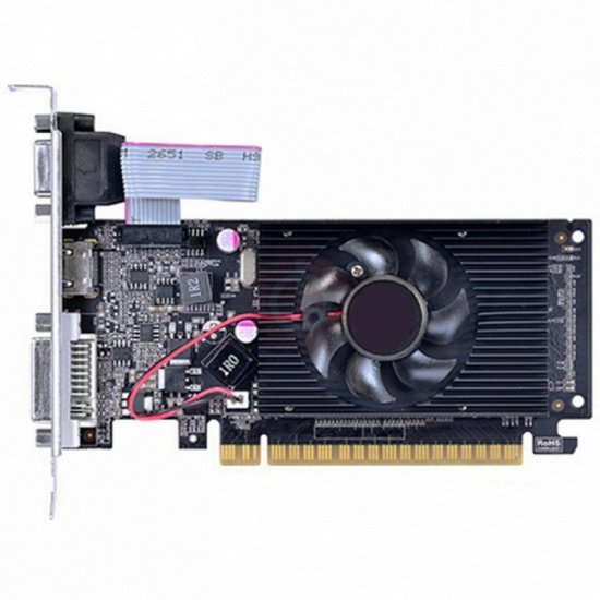 Видеокарта Sinotex Ninja AMD Radeon R5 230 AKR523013F 1Gb, 64bit, GDDR3, HDMI+ DVI+ VGA RTL