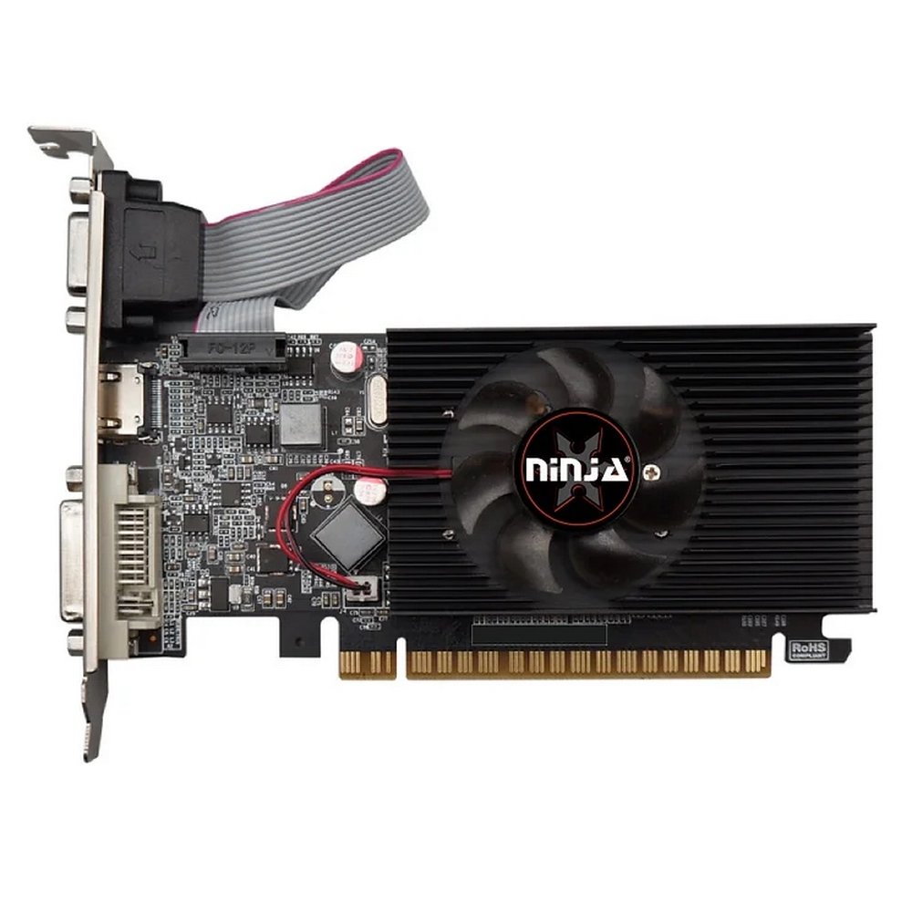 Видеокарта Ninja (Sinotex) GT710 NF71NP023F 2GB 64bit DDR3 DVI HDMI CRT PCIE