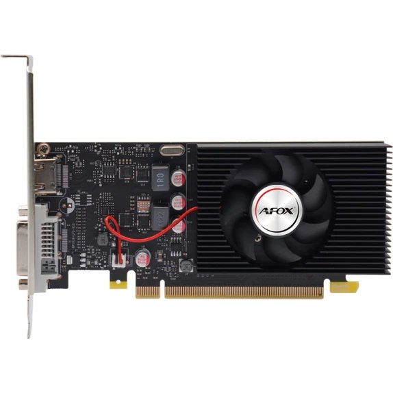 Видеокарта AFOX GT1030 2GB (AF1030-2048D5L8) DDR5 64Bit DVI/HDMI ATX Single Fan RTL