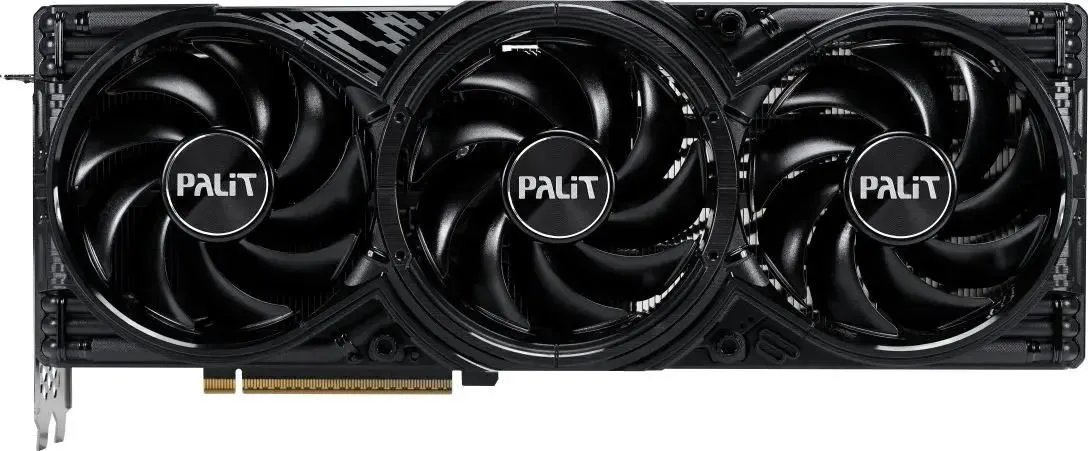 Видеокарта Palit Nvidia GeForce RTX 5080 GamingPro (PA-RTX5080 Gamingpro OC V1) (ne75080s19t2-gb2031y) 16ГБ, GDDR7, OC, Ret