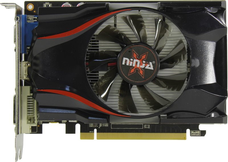Видеокарта Sinotex Ninja Radeon R7 350 (AKR735025F) 2G GDDR5 128BIT (DVI/HDMI/CRT), RTL