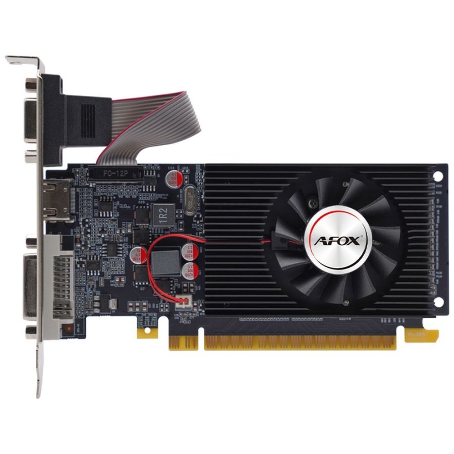 Видеокарта Afox GT610 2GB (AF610-2048D3L8) DDR3 64bit VGA DVI HDMI 1Fan LP RTL