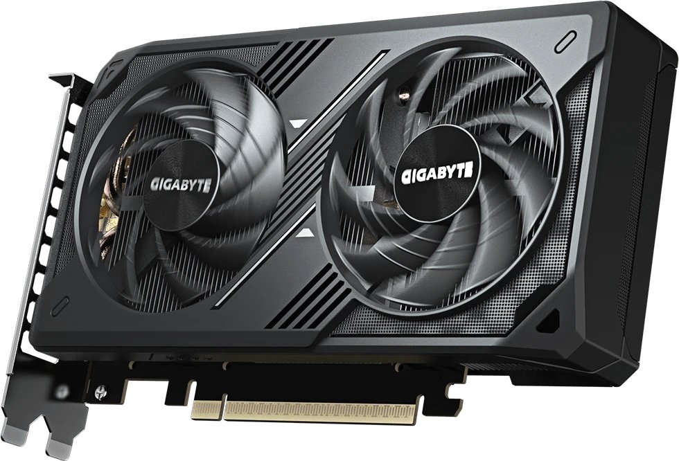 Видеокарта Gigabyte Nvidia GeForce RTX 5060 Windforce Max 8ГБ (GV-N5060WF2MAX OCV2-8GD), GDDR7, OC, Ret