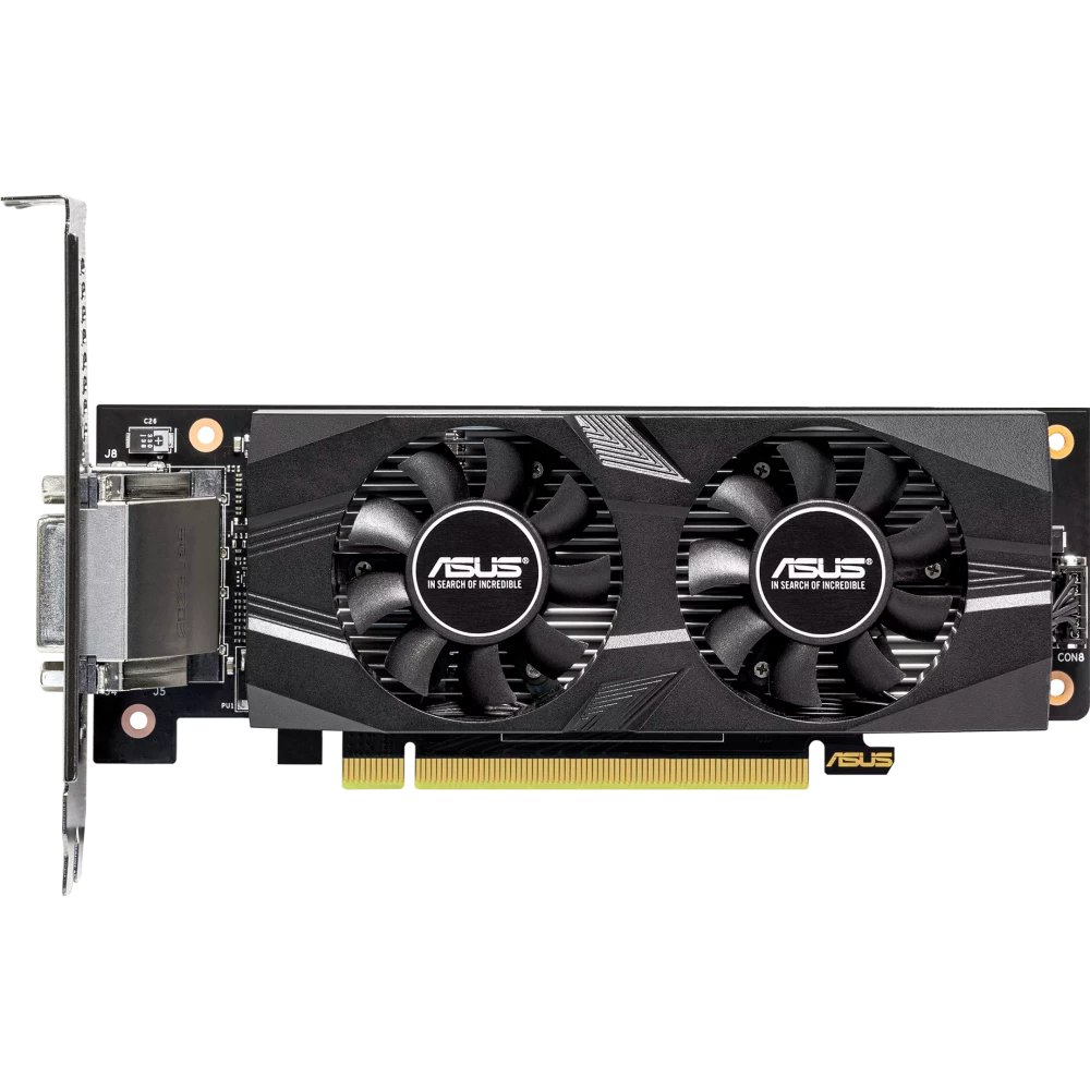 Видеокарта ASUS RTX3050 (RTX3050-O6G-LP-BRK) (90YV0KQ0-M0NA00) DVI,HDMI,DP,6G,D6
