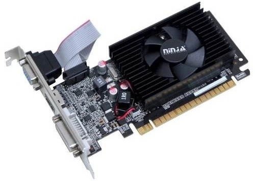 Видеокарта Sinotex Ninja NK71NP023F, GT710 PCIE (192SP) 2G 64BIT  DDR3 (DVI/HDMI/CRT)