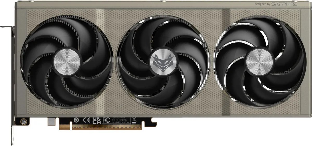 Видеокарта Sapphire AMD Radeon RX 9060XT (11350-01-20G) Nitro+AMD Radeon (RX 9060 XT Gaming OC 16GB Dual) 16ГБ Nitro+, GDDR6, OC, Ret