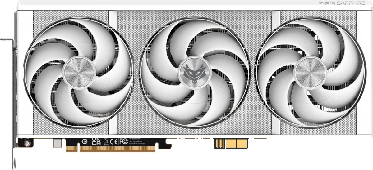 Видеокарта Sapphire AMD Radeon RX 9070 XT Nitro+ OC PhantomLink Polar Edition (11348-09-20G)
