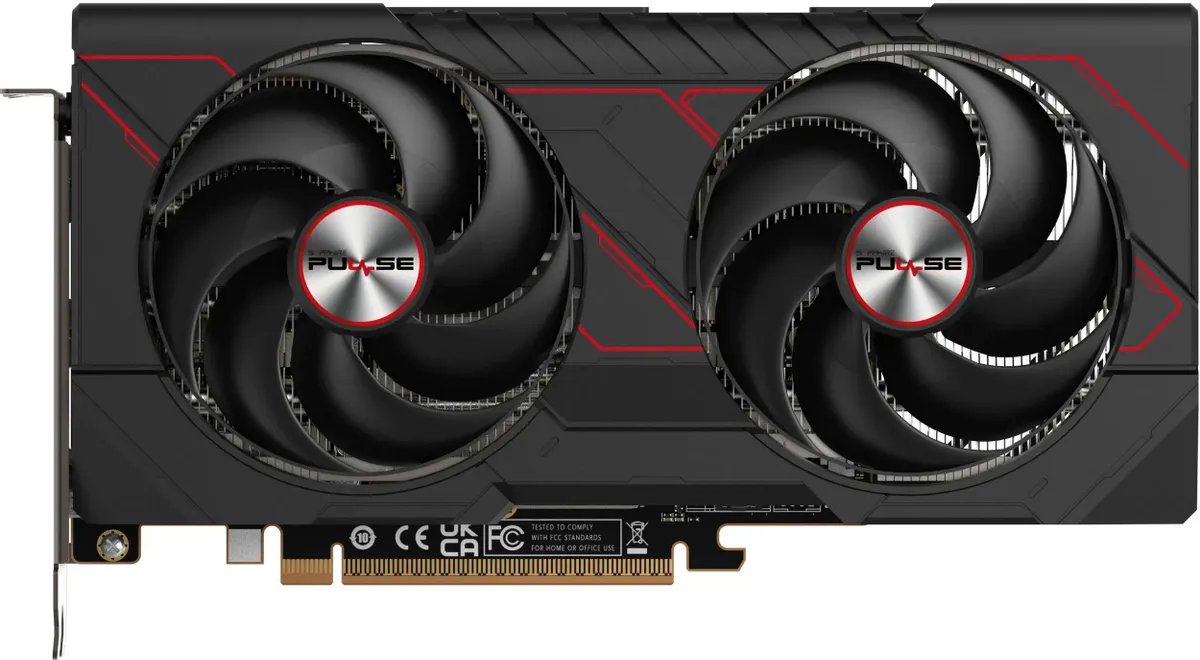 Видеокарта Sapphire AMD Radeon RX 9060XT (11350-03-20G) Pulse AMD Radeon RX 9060 XT Gaming OC 16GB Dual 16ГБ Pulse, GDDR6, OC, Ret