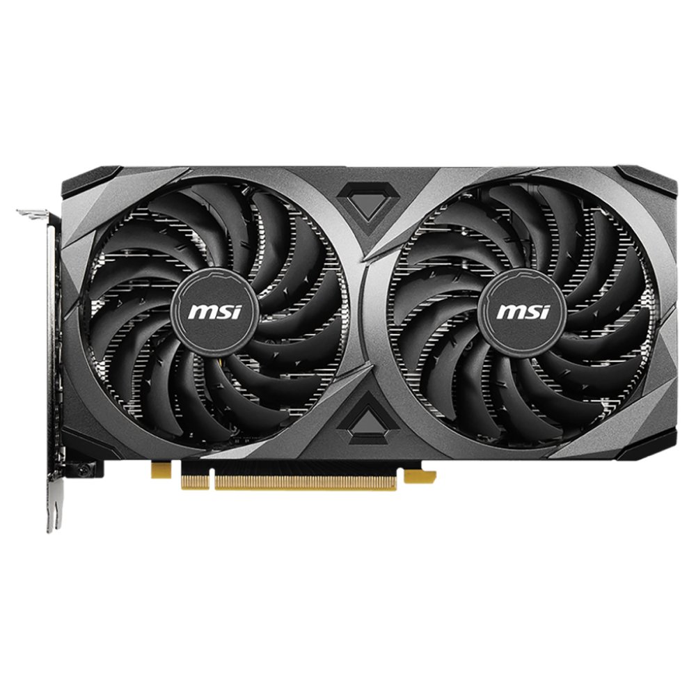 Видеокарта MSI nVidia GeForce RTX 3060 Ventus 2X 12G 12288Mb 192 GDDR6 1680/15000 HDMIx1 DPx3 HDCP Ret