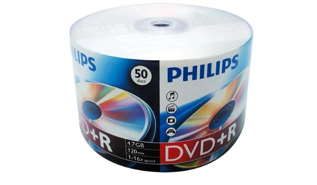 Диск DVD+R Philips DR416U50F/97 4.7Gb, 16x, Bulk (50), Printable (50/600)