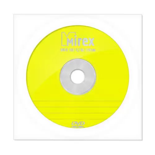 Диск DVD+R Mirex (UL130013A1S) 4.7 Gb, 16x, Slim Case (1), (1/200)