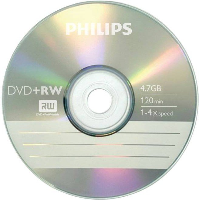 Диск DVD+RW Philips DW4S4P01E/97 4.7 Gb