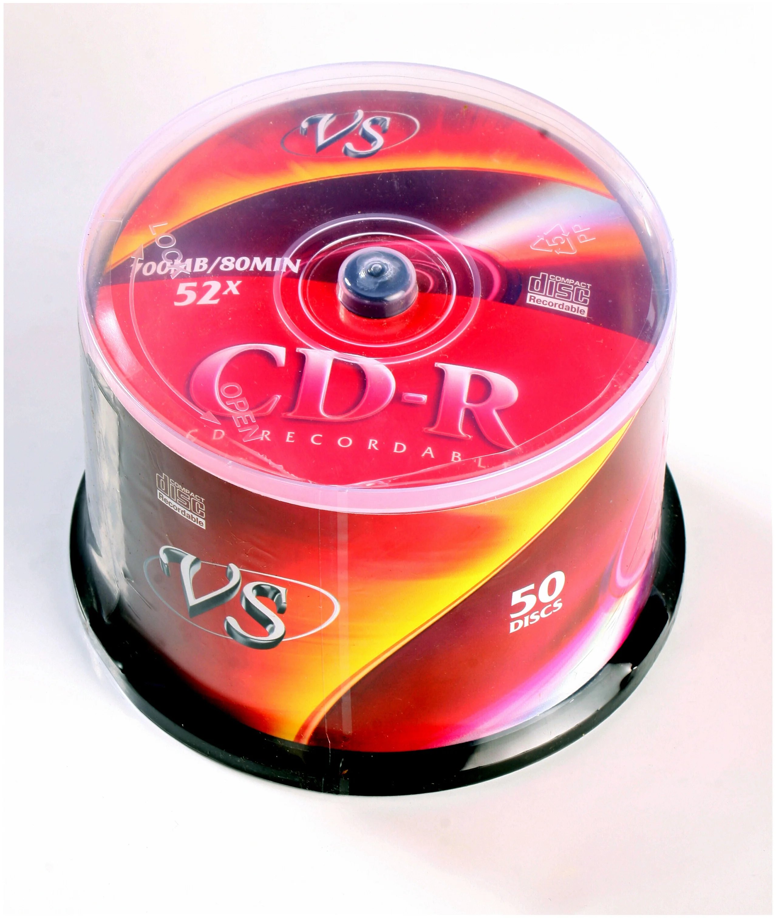 Диск CD-RW VS (PERFEO) (VSCDRWB5001) 80 4-12x Bulk/50