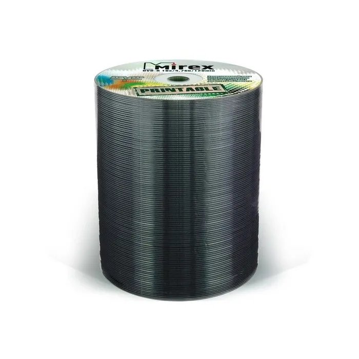 Диск CD-R Mirex (UL120038A8T) 700 Mb, 48х, Shrink (100), Ink Printable (100/500)