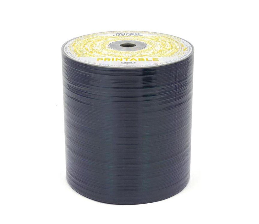 Диск DVD-R Mirex 4.7 Gb, 16x (UL130088A1T) Shrink (100), Ink Printable Full (100/500)