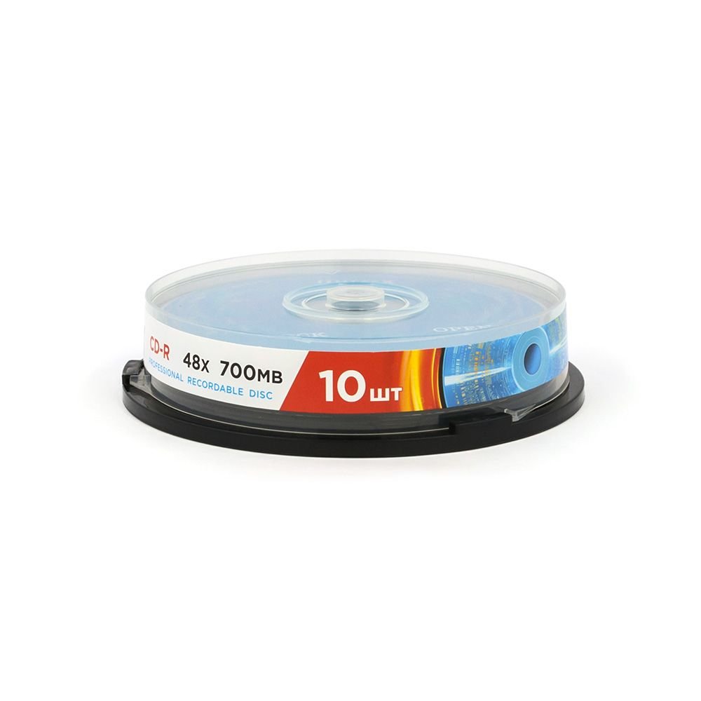 Диск MIREX CD-R 48Х 700МБ Кейк бокс 10 (10/300)
