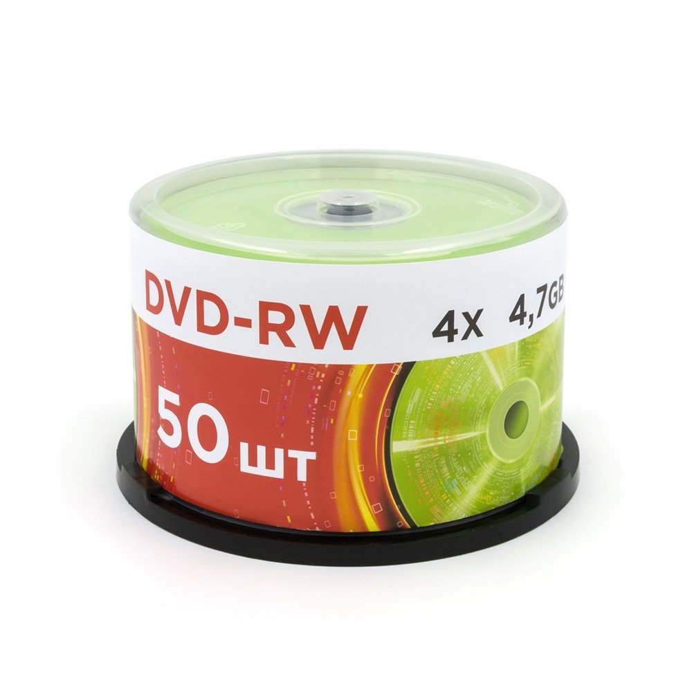 Диск DVD-RW Mirex Brand 4X 4,7GB Cake box 50 (50/300)
