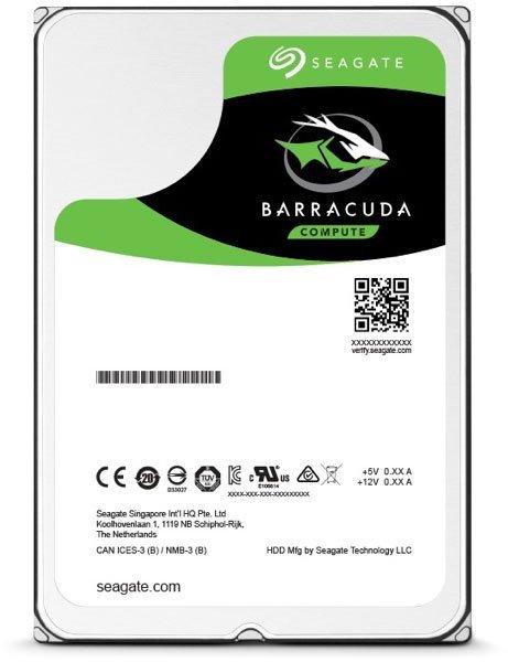 HDD 2,5" 500GB 5400rpm SATA3 128MB Seagate BarraCuda (ST500LM030) 7 mm