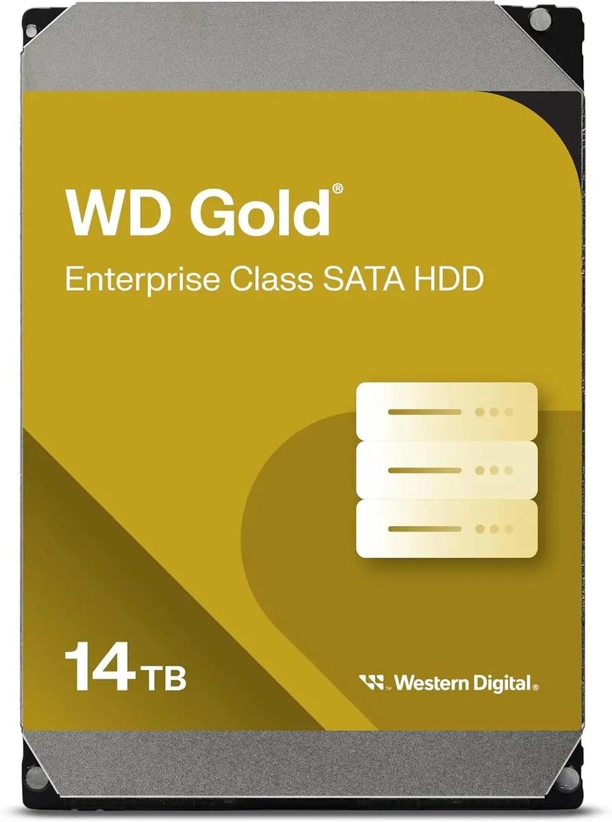 HDD WD Gold WD142KRYZ, 14ТБ, SATA III, 3.5"