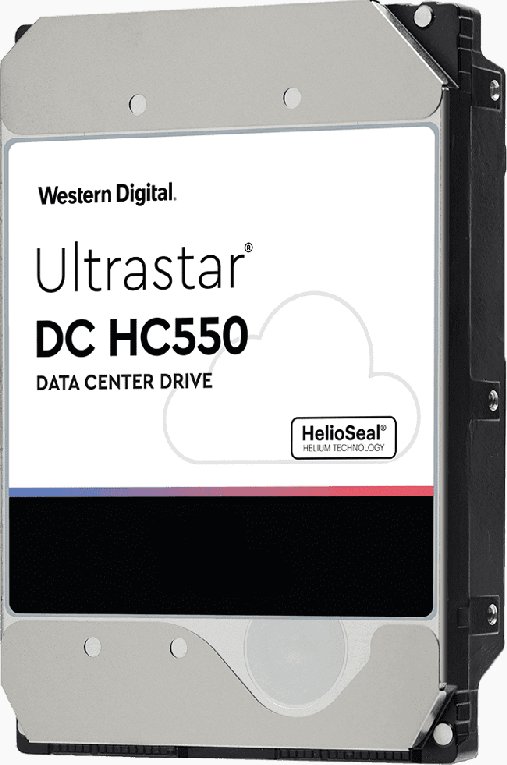 HDD WD Original SAS 3.0 18Tb 0F38353 WUH721818AL5204 Ultrastar DC HC550 (7200rpm) 512Mb 3.5"