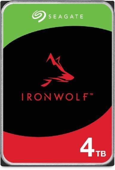 HDD Seagate Ironwolf (ST4000VN006) 4TB SATA 6.0Gb/s, 7200 rpm, 256mb buffer, 3.5",для NAS