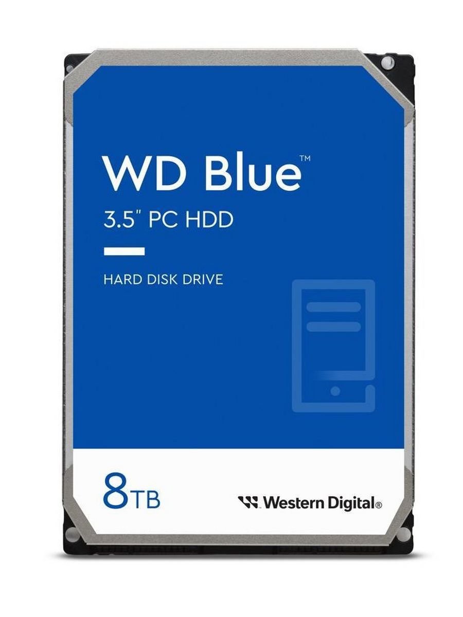 HDD WD Blue WD80EAAZ SATA-III 8TB Desktop (5640rpm) 128Mb 3.5"