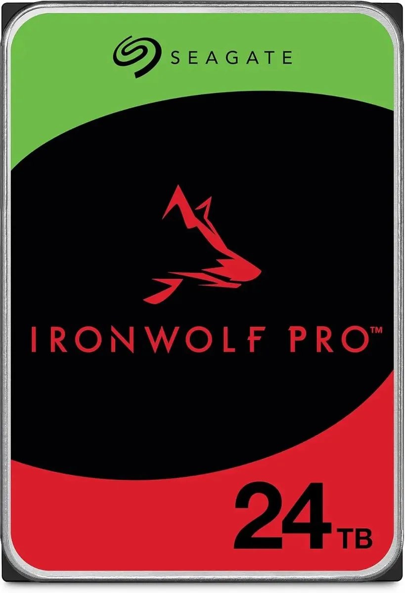 HDD Seagate Ironwolf Pro ST24000NT002 24TB SATA-III NAS 512E (7200rpm) 512Mb 3.5"