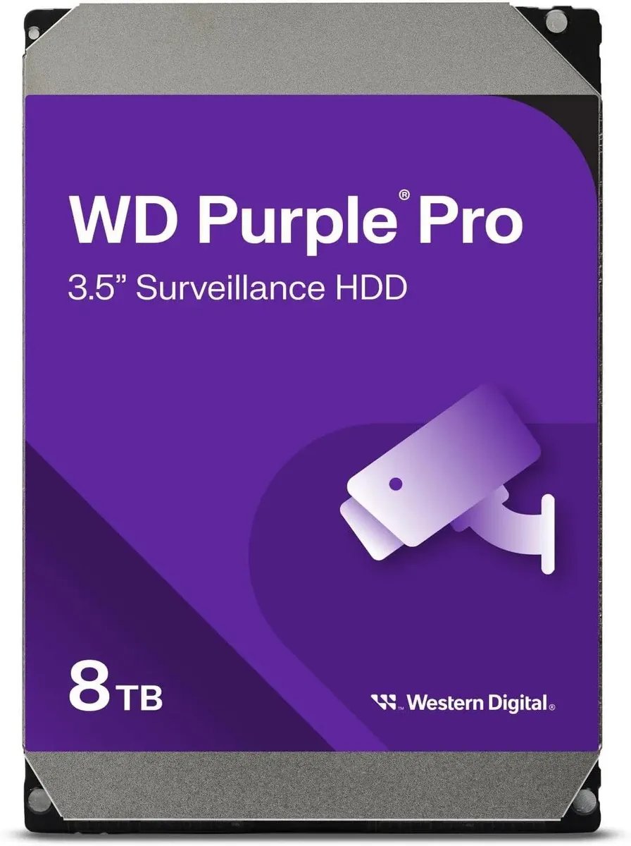 HDD WD Surveillance Purple Pro WD8002PURP SATA-III 8TB (7200rpm) 256Mb 3.5"
