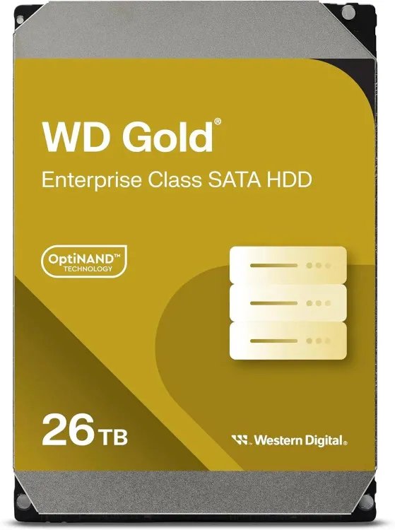 HDD WD Gold WD261KRYZ, 26ТБ, SATA III, 3.5"